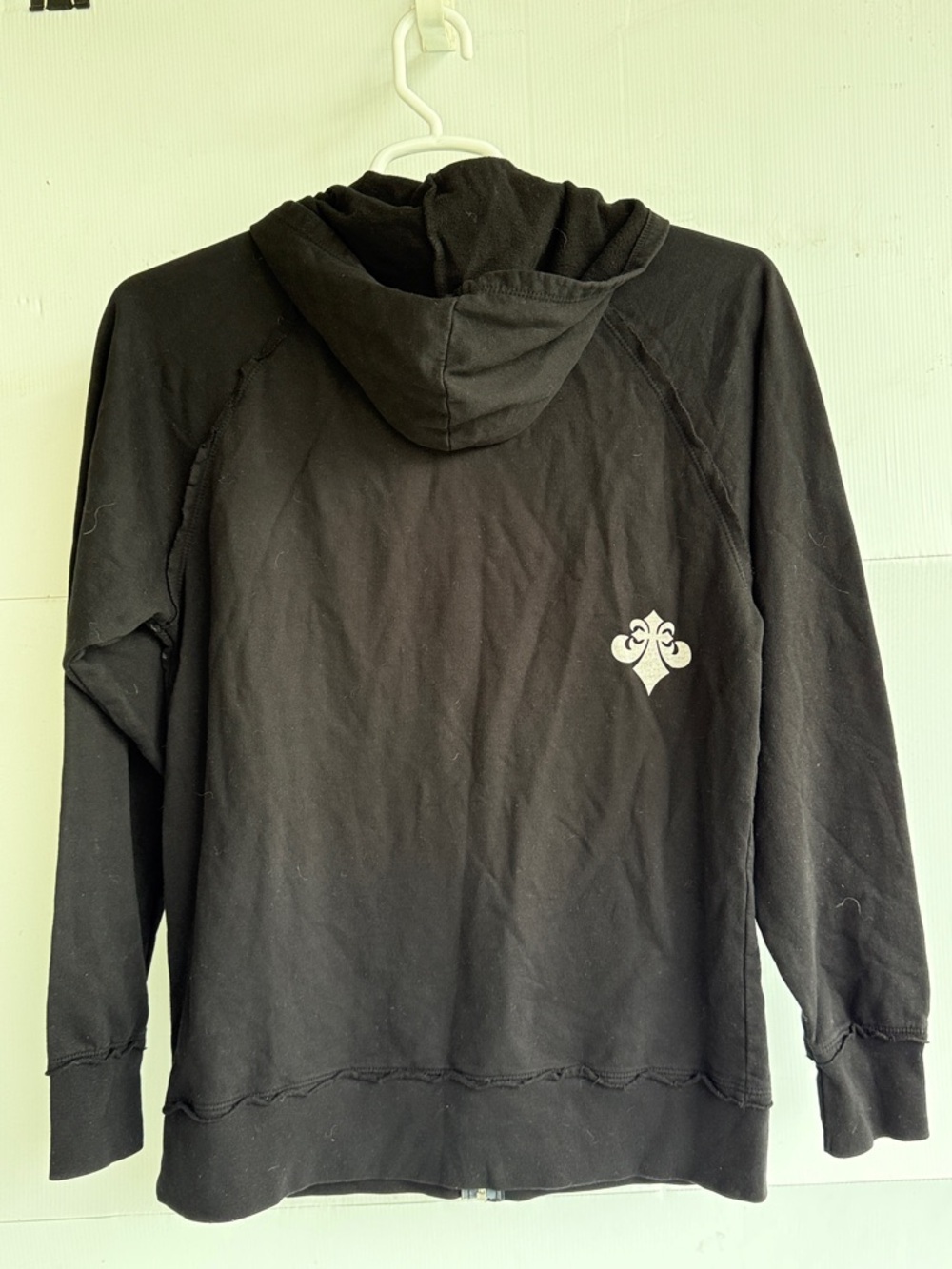 NEW AFFLICTION DEATH EYES BLACK ZIP UP HOODIE SIZE XL NEW WITH TAGS - Picture 4 of 4